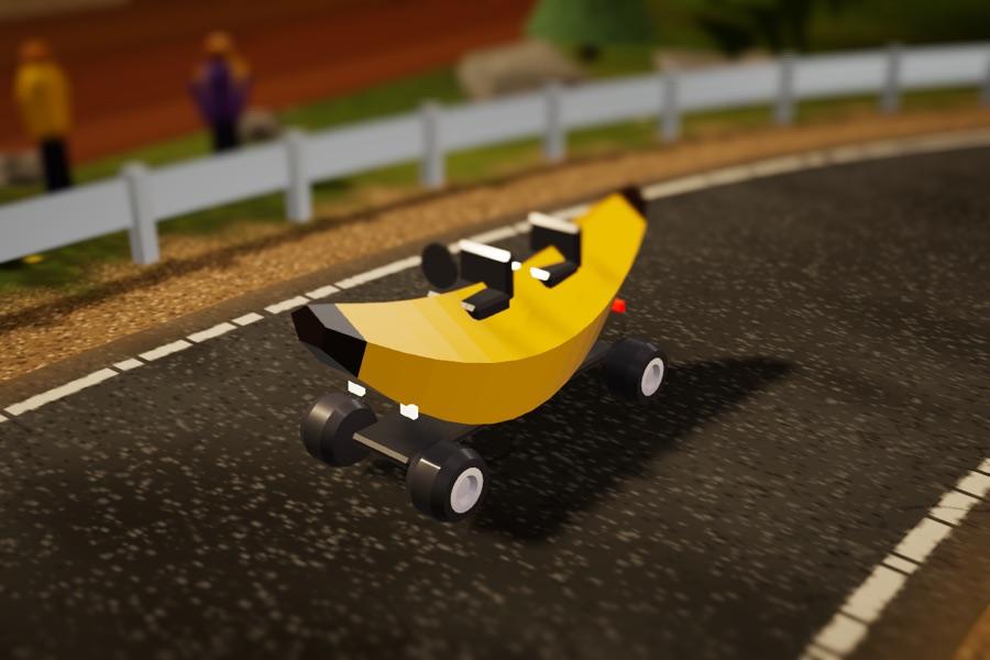 Top Banana, the banana car