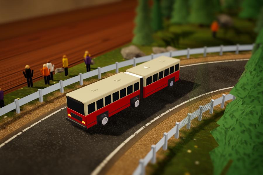 Metro, the articulated city bus