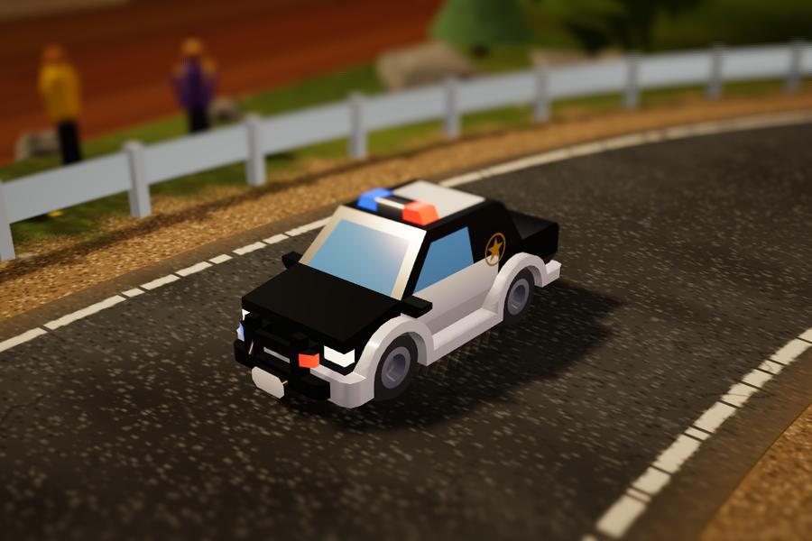 Sheriff, the police cruiser