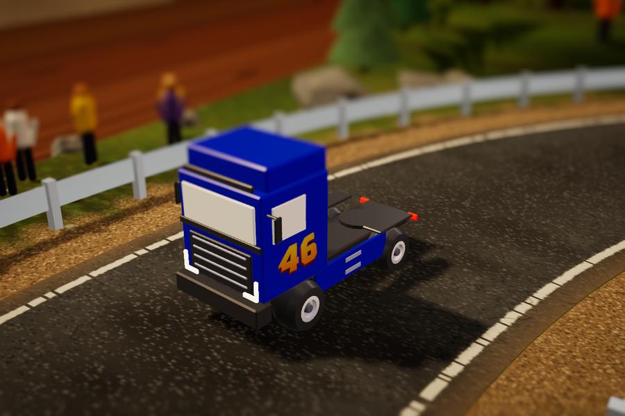 The Swede, the Scandinavian truck