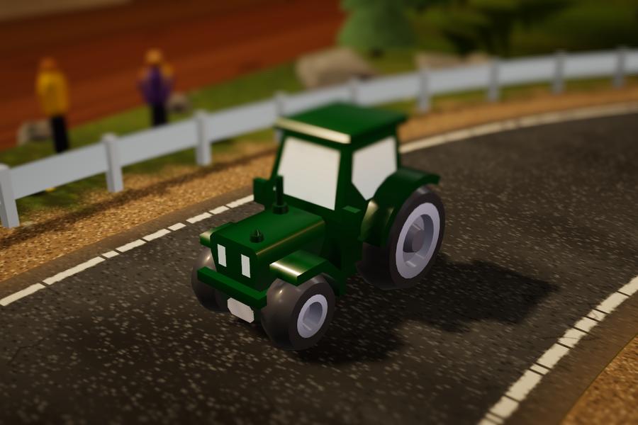 Old MacDonald, the farm tractor