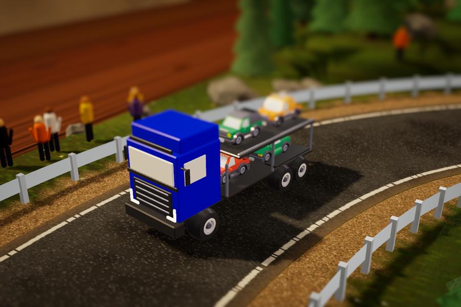 Car Carrier, the car transporter